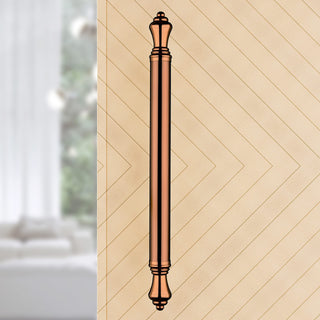 Plantex Main Door Handle/14 Inch Door Handle for Main Door/Pull-Push Handle for Glass/Wooden Door - Pack of 1 (PVD Rose Gold) - 3 Years Warranty