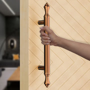 Plantex Main Door Handle/14 Inch Door Handle for Main Door/Pull-Push Handle for Glass/Wooden Door - Pack of 1 (PVD Rose Gold) - 3 Years Warranty
