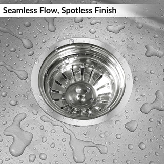 Plantex Coupling for Kitchen Sink/Stainless Steel Waste Coupling/Round Shape Coupling - Pack of 1 (Premium, Chrome Finish)