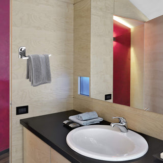 Plantex Stainless Steel Napkin Hanger for Washbasin/Napkin Holder for Bathroom/Towel Ring/Bathroom Accessories - Dream (Chrome Finish) Pack of 1