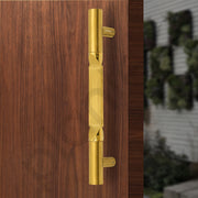 Plantex Door Handle/15 Inch Main Door Handle/Handle for Wooden Door/Pull-Push Door Handle/Door Accessories (Pack of 1, Gold) 3 Years Warranty