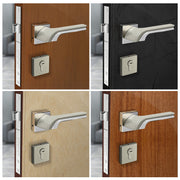 Plantex Main Door Lock/Mortise Lock for Door with 3 Years of Warranty - Robust Door Lock for Home with Brass Lock Body & Cylinder (7094 - Satin White & Chrome)