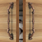 Plantex Door Handle/14 Inch Aluminium Main Door Handle/Pull-Push Doorhandle - (Pack of 2, Copper Antique)