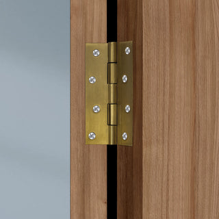 Plantex Heavy Duty Stainless Steel Door Butt Hinges 4 inch x 14 Gauge/2 mm Thickness Home/Office/Hotel for Main Door/Bedroom/Kitchen/Bathroom - Pack of 24 (Brass Antique)