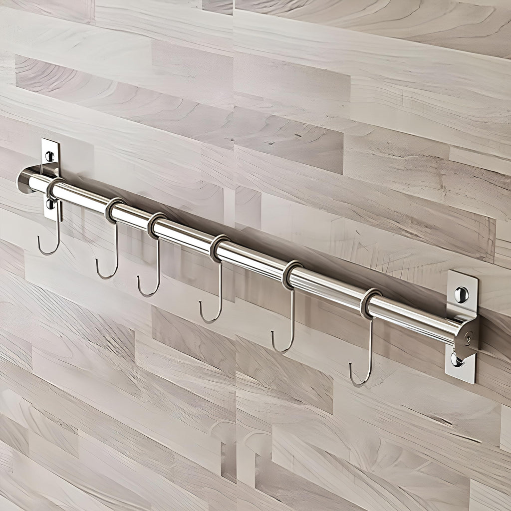 Plantex Anti Rust 304 Grade Stainless Steel Hook Hanger Rail/Clothes ...