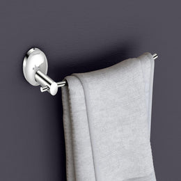 Plantex 304 Grade Stainless Steel Hand Towel Hanger/Napkin Holder for Wash Basin/Towel/Napkin Ring/Bathroom Accessories - Oreva (Chrome)