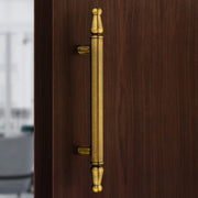 Plantex 14 Inch Door Handle/Heavy Duty Main Door Handle/Pull-Push Door Handle for Home/Office/Hotel - Pack of 1 (Brass Antique) - 3 Years Warranty