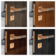 Plantex Premium Door Lock with 3 Years of Warranty/Main Door Lock for Home/Mortise Lock for Door - Main Door Lock Set(7082 PVD Choco & Satin Black Matt)