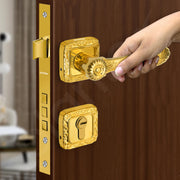 Plantex Premium Door Locks with 3 Years of Warranty by Palntex/Main Door Lock for Home/Mortise Lock for Door - Main Door Lock Set (644 - PVD Gold)