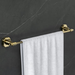Plantex 304 Grade Stainless Steel Towel Rod/Towel Rack for Bathroom/Towel Bar/Hanger/Stand/Bathroom Accessories - Nipron (24 Inch - Brass Antique)