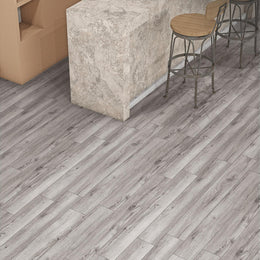 Plantex SPC Tiles for Floors/Interlocking Sound Insulated Flooring Planks/Click N Lock Wooden Flooring for Bedroom/Kitchen-60 Square Feet/20 Tiles,Classic Scarbo-DIY Installation(Water&Fire Resistant)