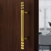 Plantex 14 inch Door Handle for Main Door/Heavy Duty Main Door Handle/Pull-Push Handles for Home/Office/Hotel- Pack of 1 (Brass Antique) - 3 Years Warranty