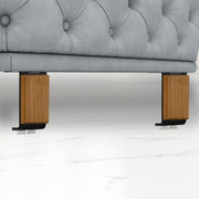 Plantex Heavy Duty Round 4 inch Spare Sofa Legs for Bed Furniture/Sofa Legs for Furniture Fitting/Table Legs/Sofa Leg Set of 2 pcs (Black Finish)