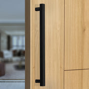 Plantex Heavy Duty Door Handle/18 inch Main Door Handle/Pull-Push Door Handle/3 Years Warranty Pack of 1 (Black)