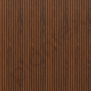 Plantex PVC Wall Panel/Louvers Panel for Wall/3d Wall Panel for Interior Walls DÃƒÂ©cor/Eco-Friendly Fluted Panel for Wall - Pack of 5 (Teak Brown - 8 Feet x 1 Feet)
