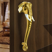 Plantex Premium Elephant Main Door Handle/17-inches Door Handle Main Door/Pull Push Handle/Door and Home Decor - Pack of 1 (677-Golden Finish)