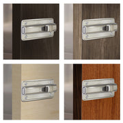 Plantex Premium Heavy Duty Door Stopper/Door Lock Latch for Home and Office Doors - Pack of 2 (Matt Finish)
