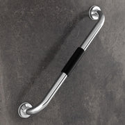 Plantex Stainless Steel Grab Bar for Toilet with Grip/20-inch Anti-Slip Handle for Bathroom Support - Pack of 1 (Chrome)