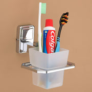 Plantex Stainless Steel 304 Grade Bathroom Accessories Set / Bathroom Hanger for Towel / Towel Bar / Napkin Ring / Tumbler Holder / Soap Dish / Robe Hook (Darcy - Pack of 10)