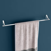 Plantex Rich Brass Bathroom Single Towel Rod/Towel Hanger for Kitchen/Towel Holder/Towel Rack/Bathroom Accessories - Unique (Chrome Finish)