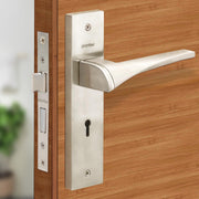 Plantex Zinc;Brass 8-Inch Mortise Door Lock Set With 3 Keys/Mortise Door Lock For Door (8118-Matt)