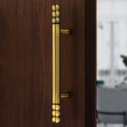 Plantex 14 inch Door Handle for Main Door/Heavy Duty Main Door Handle/Pull-Push Handles for Home/Office/Hotel- Pack of 1 (Brass Antique) - 3 Years Warranty