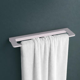 Plantex 20 Inch Acrylic Towel Hanger for Bathroom/Towel Rod for Kitchen/Napkin Holder/Stand/Towel Bar for Bathroom - Pack of 1 (VIG-126, Grey)