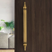 Plantex Heavy Duty Main Door Handle/14 Inch Door Handle for Main Door/Pull-Push Handle for Wooden/Glass Door/3 Years Warranty Pack of 1 (Brass Antique)