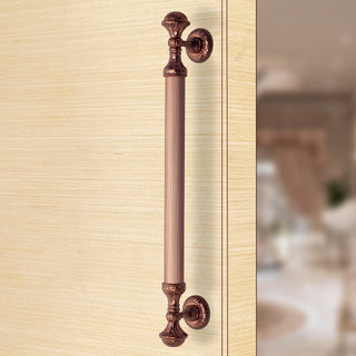 Plantex Heavy Duty Main Door Handle/21.5 Inch Door Handle For Main Door/Pull Handle For Wooden & Glass DoorÂ– Pack Of 1 (320-Pvd Rose Gold Finish) - 3 Years Warranty
