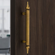 Plantex Heavy Duty Main Door Handle/14 Inch Door Handle for Main Door/Pull-Push Handle for Wooden/Glass Door/3 Years Warranty Pack of 1 (Brass Antique)