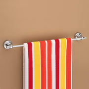 Plantex Stainless Steel 304 Grade Towel Rack with Stainless Steel 304 Grade Skyllo Bathroom Accessories Set 5pcs (Towel Rod/Napkin Ring/Tumbler Holder/Soap Dish/Robe Hook)