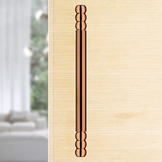 Plantex Heavy Duty Main Door Handle/14 Inches Door Handle for Main Door/Pull-Push Handle for Glass/Wooden Door- Pack of 1 (PVD Rose Gold) - 3 Years Warranty