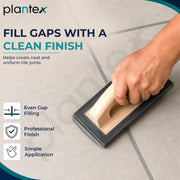 Plantex Lexora Premium Tile Grout/Waterproof Tile Gap Filler for Kitchen & Bathroom Wall Tiles Joint Filler/Crack Resistant/Chemical Resistant/Stain Resistant – 1 kg (Grey)
