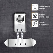 Plantex Metro Platinum Stainless Steel Soap Dish/Soap Stand/Bathroom Soap Holder/Bathroom Accessories
