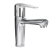 Plantex Pure Brass Pillar Cock Tap for Basin with Teflon Tape/Single Lever Basin Tap/Tabletop Wash Basin Tap/Faucet for Wash Basin (Dol-2301, Chrome)