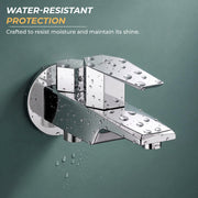 Plantex Pure Brass 2 in 1 Tap for Washing Machine with Water Saving Aerator/2-Way Bib Cock for Bathroom with Wall Flange & Teflon Tape (Celesiya-1245)