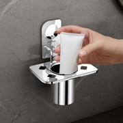 Plantex Stainless Steel Tooth Brush Holder/Tumbler Holder/Bathroom Accessories - (Dream - Chrome)