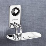 Plantex Stainless Steel Wall Mount Bath Accessories/Bathroom Hanger for Towel/Napkin Ring/Tumbler Holder/Soap Dish/Robe Hook (Chrome)