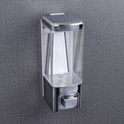 Plantex ABS Plastic Liquid Soap Dispenser/Shampoo Dispenser for Kitchen/Washbasin/Hand Wash Dispenser/Bathroom Accessories - Chrome