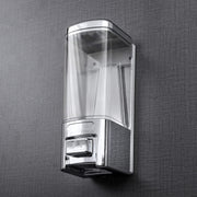 Plantex ABS Plastic Liquid Soap Dispenser/Shampoo Dispenser for Kitchen/Washbasin/Hand Wash Dispenser/Bathroom Accessories - Chrome