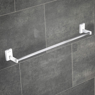 Plantex 304 Grade Stainless Steel 24 inch Towel Hanger for Bathroom/Towel Rod/Bar/Bathroom Accessories - iris (Chrome)