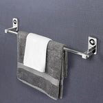 Plantex Stainless Steel Wall Mount Bath Accessories/Bathroom Hanger for Towel/Napkin Ring/Tumbler Holder/Soap Dish/Robe Hook (Chrome)