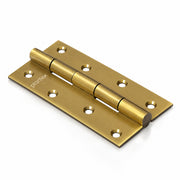 Plantex Heavy Duty Stainless Steel Door Butt Hinges 5 inch x 12 Gauge/2.5 mm Thickness Home/Office/Hotel for Main Door/Bedroom/Kitchen/Bathroom - Pack of 1 (Brass Antique)