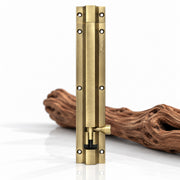 Plantex Stainless Steel Tower Bolt 8 inch/Tower Bolt for Home,Offices Doors and Windows/Tower Bolt for Main Door/Door Latch/Kundi/Chitakini/Door Latch for Windows (Brass Antique, Pack of 1)