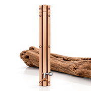 Plantex Stainless Steel 12 inch Tower Bolt/Tower Bolt for Home,Offices Doors and Windows/Tower Bolt for Main Door/Door Latch/Kundi/Chitakini/Door Latch for Windows (Rose Gold, Pack of 1)