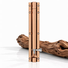 Plantex Stainless Steel Tower Bolt 8 inch/Tower Bolt for Home,Offices Doors and Windows/Tower Bolt for Main Door/Door Latch/Kundi/Chitakini/Door Latch for Windows (Rose Gold, Pack of 1)
