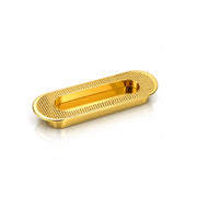 Plantex Sliding Door Handle/Concealed Handle for Sliding Door/96mm Concealed Handle for Wardrobe/Kitchen Cabinet - Pack of 1 (PVD Gold)