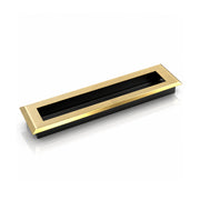 Plantex Sliding Door Handle/Concealed Handle for Sliding Door/160mm Concealed Handle for Wardrobe/Kitchen Cabinet - Pack of 1 (Brass Antique)