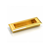 Plantex Sliding Door Handle/Concealed Handle for Sliding Door/96mm Concealed Handle for Wardrobe/Kitchen Cabinet - Pack of 1 (PVD Gold)