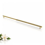 Plantex Stainless Steel & Aluminium Cabinet Handle/600mm Wardrobe Door Handle/Cupboard Pull-Push Handles for Home/Office - Pack of 1 (Brass Antique & Gold)